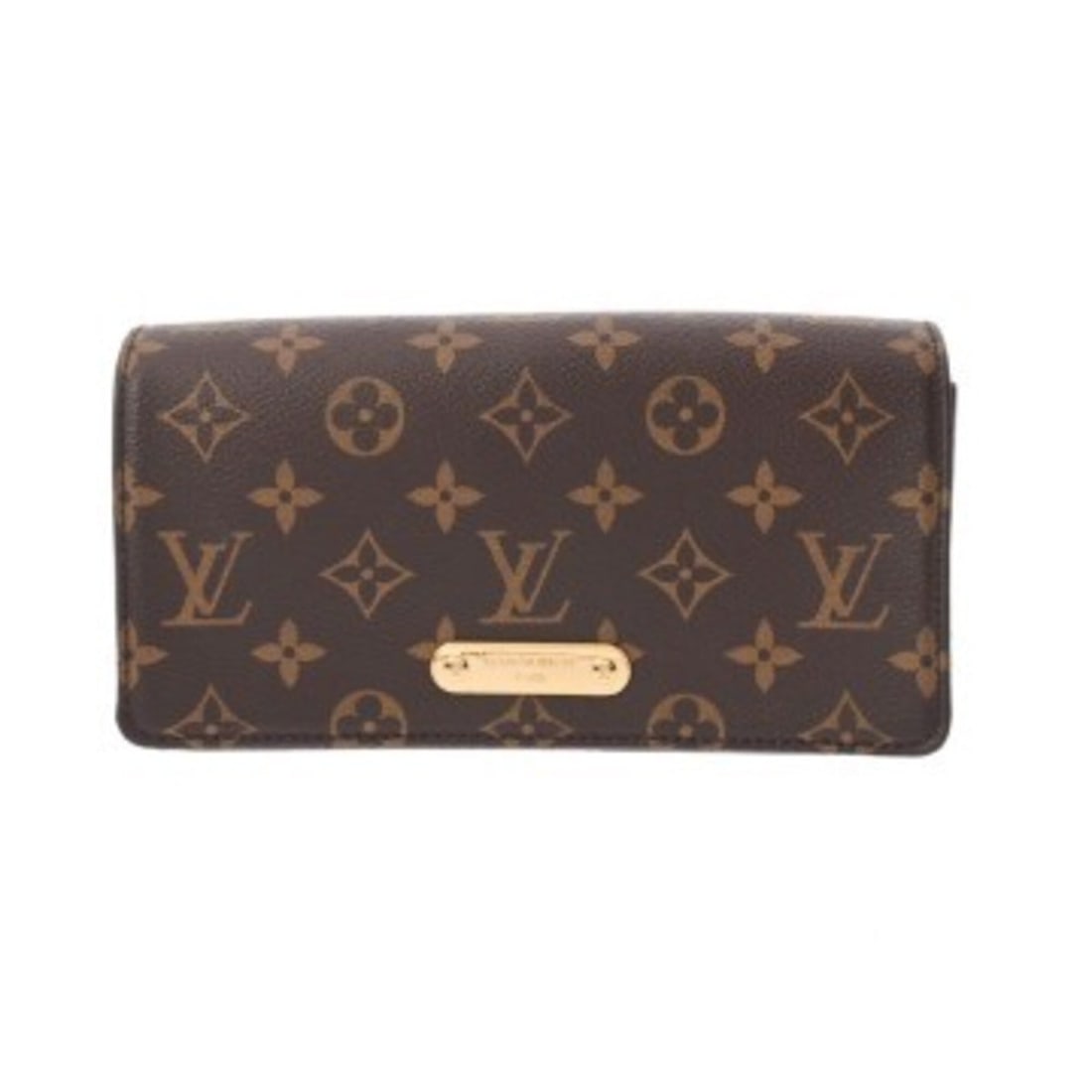 LOUIS VUITTON Louis Vuitton Monogram Wallet on Chain Lily Brown M82509 Women's Canvas Shoulder Bag: --- Catalog ---Category: SizeSize (HxWxD): 11cm x 21cm x 5cm / 4.33'' x 8.26'' x 1.96''Category: DesignType: Chain/Shoulder walletColor: BrownGender: WomenMaterial: Monogram , Canvas Category: General