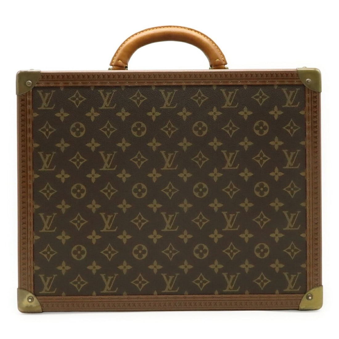 LOUIS VUITTON Louis Vuitton Monogram Cotoville 40 Hard Case Attache Trunk Handbag M21424: --- Catalog ---Category: SizeSize (HxWxD): 32cm x 40cm x 14cm / 12.59'' x 15.74'' x 5.51''Category: DesignType: Attaché case, HandbagColor: BrownGender: Women,MenMaterial: Monogram , Canvas , PVC , C