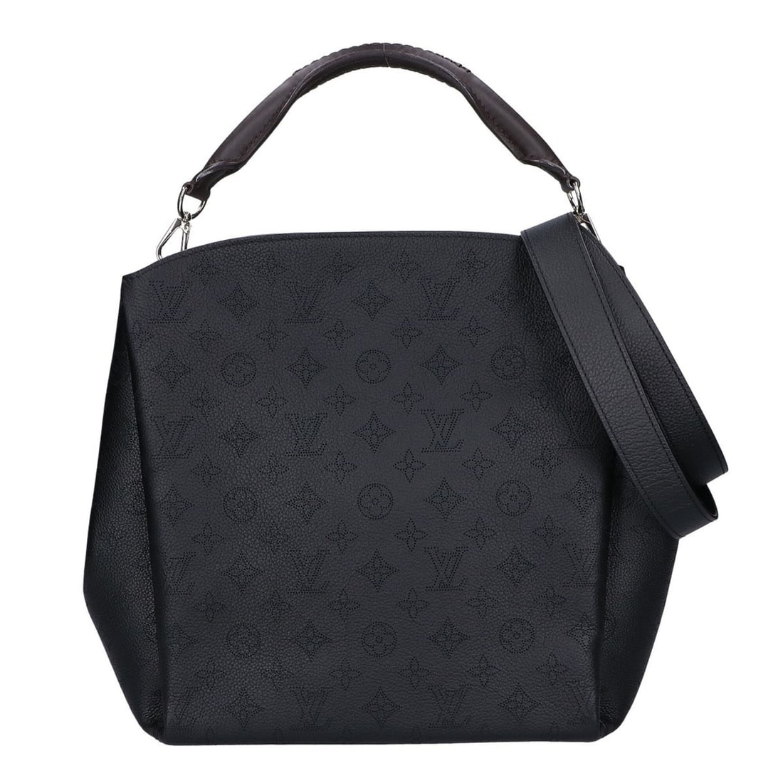 LOUIS VUITTON M50031 Monogram Mahina Babylon PM 2-Way Bag Shoulder Noir (Black) Women's: --- Catalog ---Category: SizeSize (HxWxD): 29cm x 27cm x 14cm / 11.41'' x 10.62'' x 5.51''Category: DesignType: Shoulder bagColor: Black, NoirGender: WomenMaterial: Mahina leather Category: GeneralBra