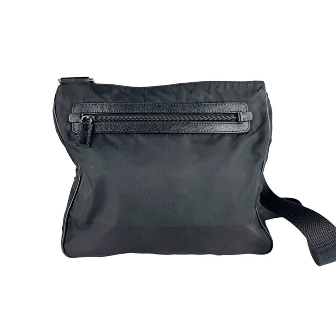 Prada PRADA Shoulder Bag, Nylon, Black, Men's/Women's, z9503: --- Catalog ---Category: SizeSize (HxWxD): 26cm x 29cm x 3cm / 10.23'' x 11.41'' x 1.18''Category: DesignType: Shoulder bagColor: BlackGender: Men,WomenMaterial: Nylon Category: GeneralBrand: PradaCou