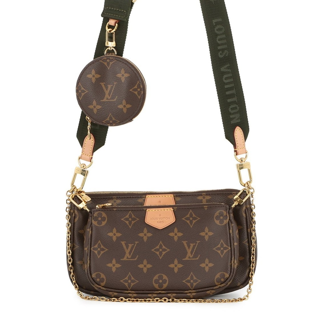 Louis Vuitton Shoulder Bag Monogram Multi Pochette Accessoires M44813 LOUIS VUITTON Handbag Pouch (1 of 13)
