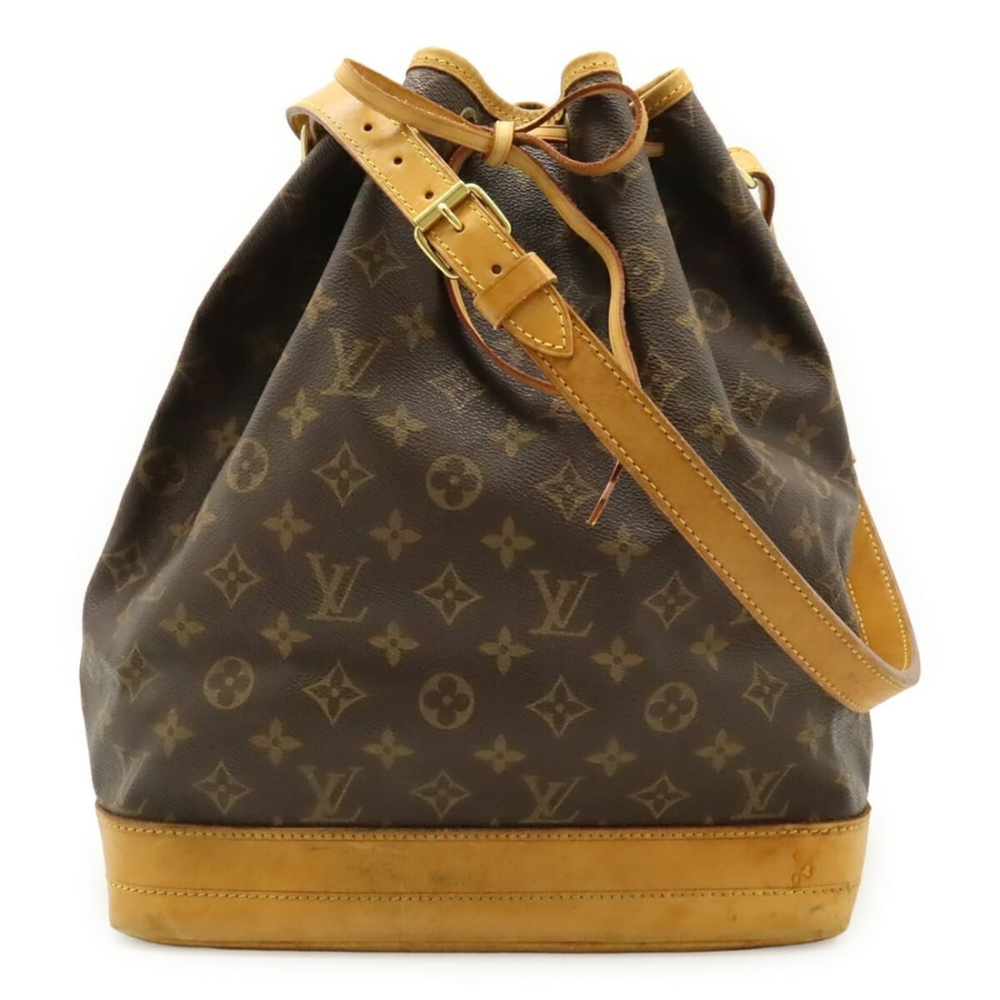 LOUIS VUITTON Louis Vuitton Monogram Noe Shoulder Bag Model M42224: --- Catalog ---Category: SizeWeight: 630g / 1.38lb.Size (HxWxD): 34.5cm x 26cm x 19cm / 13.58'' x 10.23'' x 7.48''Strap Length: 82cm / 32.28''Category: DesignType: Shoulder bagColor: BrownGender: Wome