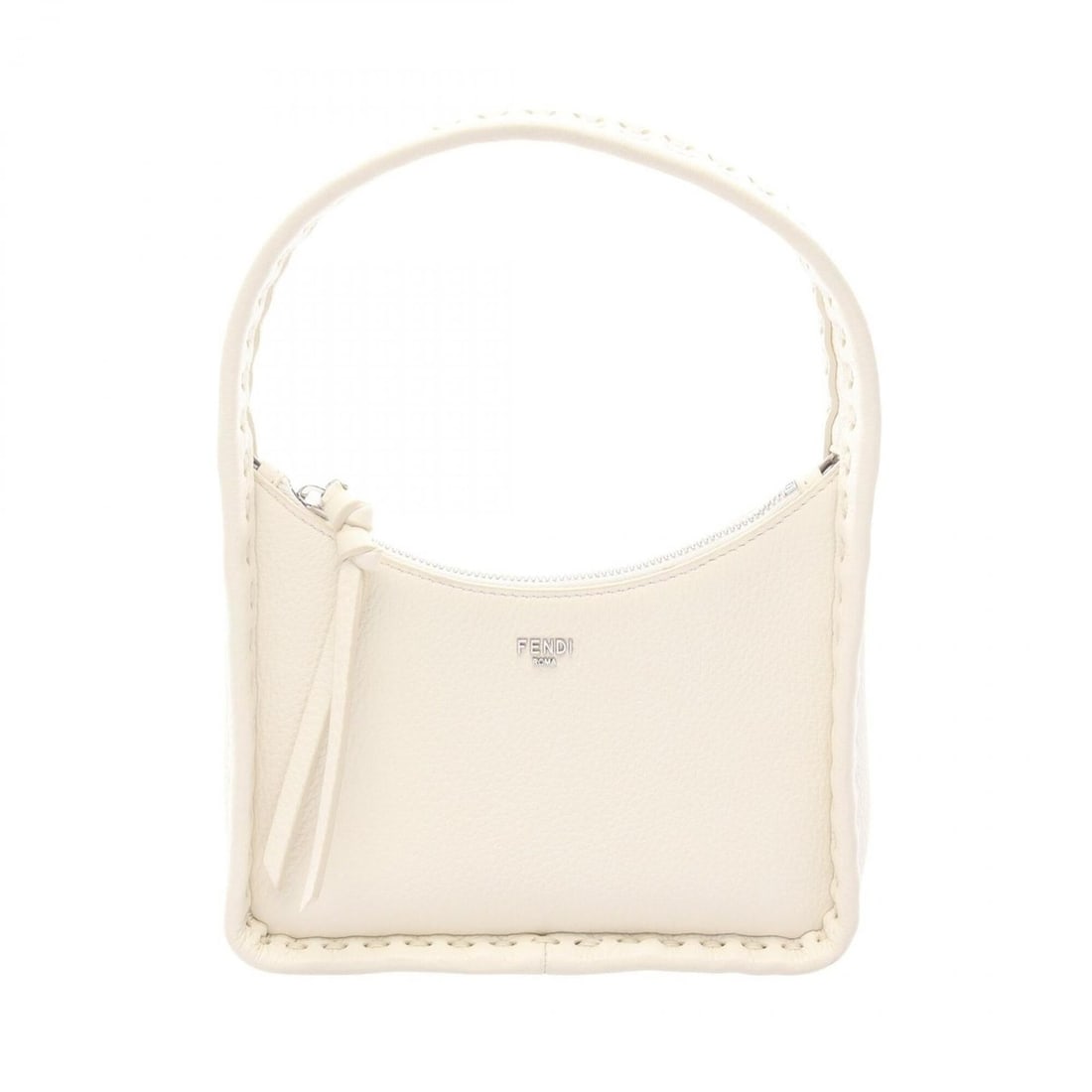 Fendi Small Fendessence Selleria Handbag, Leather, Women's, White (8BS094): --- Catalog ---Category: SizeSize (HxWxD): 12cm x 19cm x 7cm / 4.72'' x 7.48'' x 2.75''Category: DesignType: HandbagColor: WhiteGender: WomenMaterial: Leather Category: GeneralMPN: 8BS094Brand: