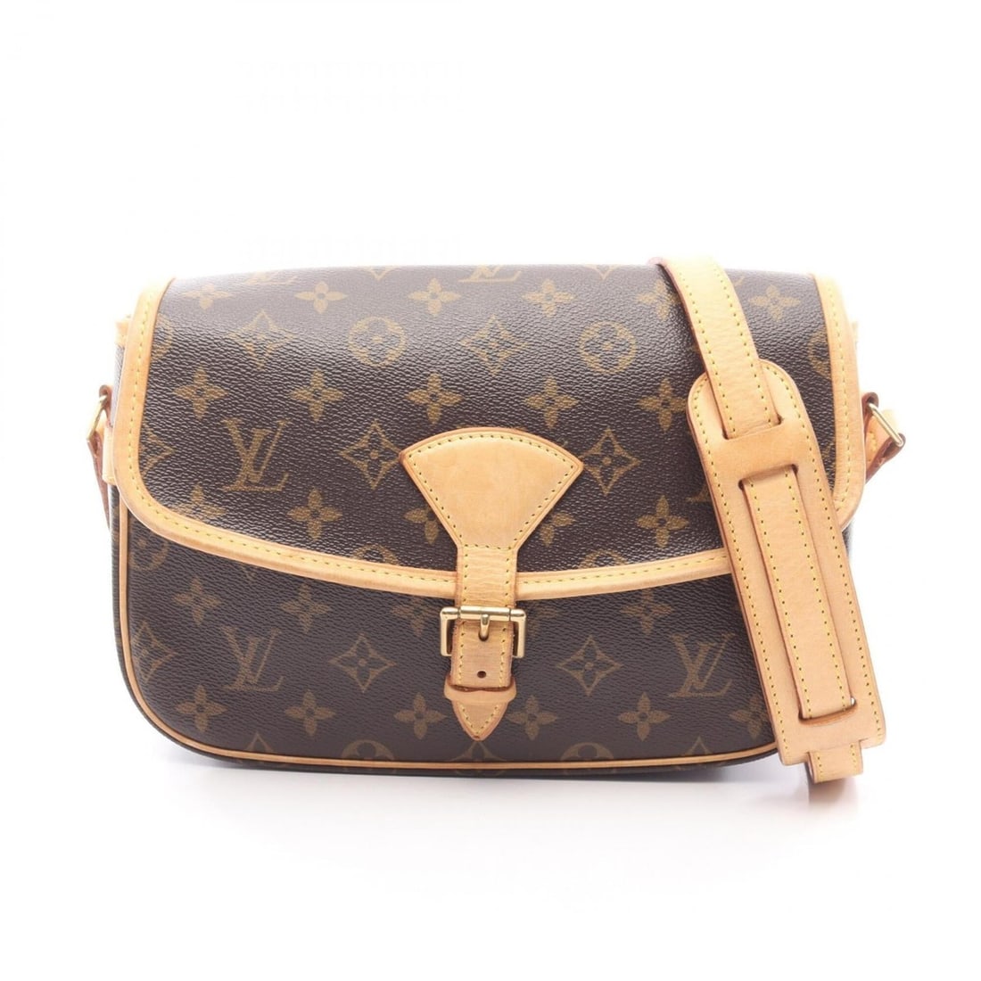 Louis Vuitton Sologne Shoulder Bag/Handbag, Coated Canvas and Leather, Monogram Pattern, Women's,: --- Catalog ---Category: SizeSize (HxWxD): 18cm x 26cm x 8cm / 7.08'' x 10.23'' x 3.14''Category: DesignType: Shoulder bagColor: Brown, MonogramGender: WomenMaterial: Coated canvas , Leather