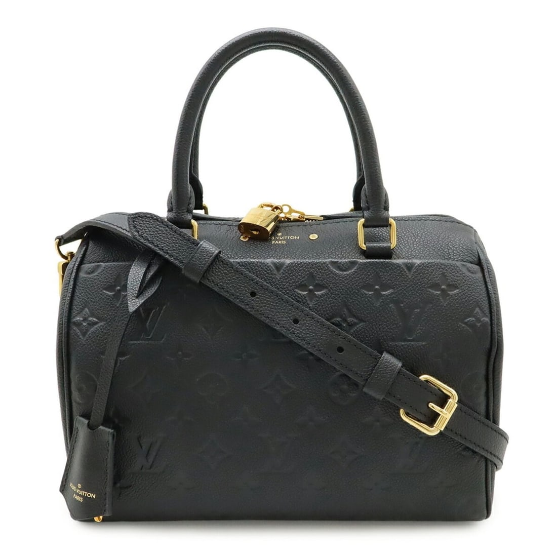 LOUIS VUITTON Louis Vuitton Monogram Empreinte Speedy Bandoulière 25 NM Handbag Shoulder Bag Noir: --- Catalog ---Category: SizeSize (HxWxD): 18.5cm x 25.5cm x 15cm / 7.28'' x 10.03'' x 5.9''Category: DesignType: Handbag, Shoulder bagColor: Black, NoirGender: WomenMaterial: Monogram Empreinte Categ
