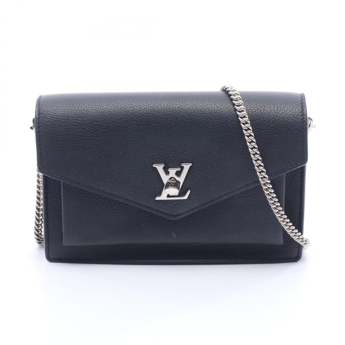 Louis Vuitton Pochette Lockme Chain Shoulder Bag Handbag Leather Women's Black M63471: --- Catalog ---Category: SizeSize (HxWxD): 12cm x 19cm x 4.5cm / 4.72'' x 7.48'' x 1.77''Category: DesignType: Handbag, Pochette, Shoulder bagColor: BlackGender: WomenMaterial: Leather Category: Gener