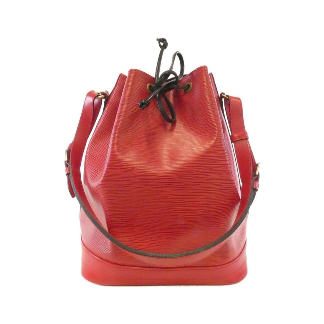Louis Vuitton Epi Noe M44007 Shoulder Bag: --- Catalog ---Category: SizeSize (HxWxD): 34cm x 26cm x 19cm / 13.38'' x 10.23'' x 7.48''Category: DesignType: Shoulder bagColor: Red colorGender: WomenMaterial: Leather Hardware Color: GoldLeather/F