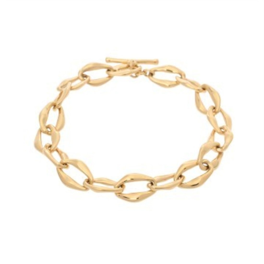 TIFFANY&Co. Tiffany & Co. Bracelet for Men and Women, 18K Yellow Gold (YG), Grade A, Used, Ginzo: --- Catalog ---Category: SizeLength: 19.5cm / 7.67''Category: DesignType: Charm braceletGender: Men,WomenMaterial: Yellow gold (18K)Category: GeneralBrand: Tiffany--- Item List ---Section: ConditionRa