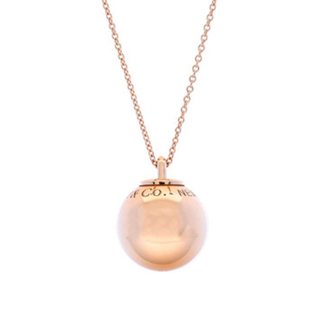 TIFFANY&Co. Tiffany HardWear Ball Necklace, Women's, 18K Pink Gold (PG), A-Rank, Used, Ginzo: --- Catalog ---Category: SizePendant Size: 19mm x 19mm / 0.74'' x 0.74''Neck Circumference: 71 cm - 81 cm / 27.95'' - 31.88''Category: DesignGender: WomenMaterial: Pink gold (18K)Necklace Type: Neckla