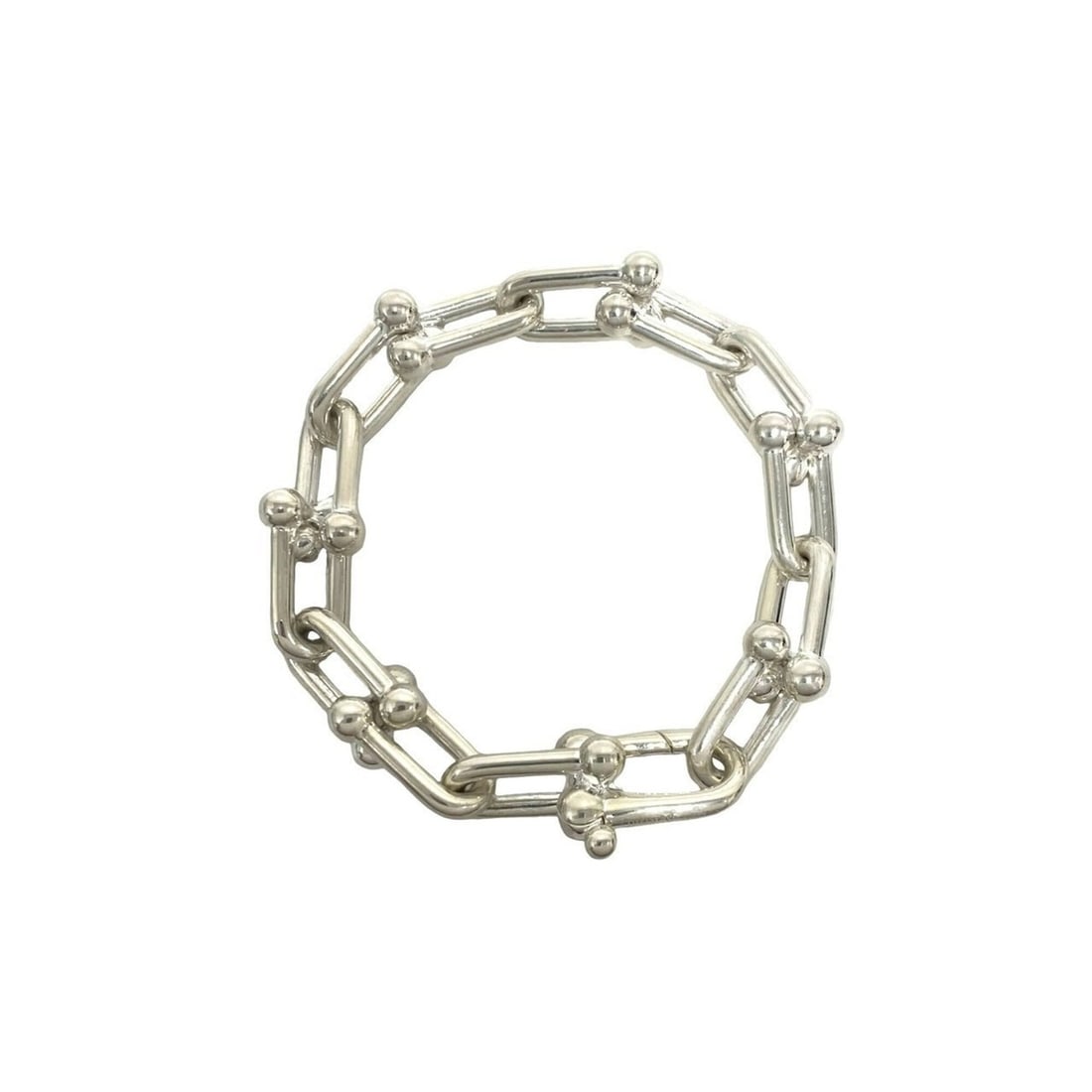 TIFFANY&Co. Tiffany HardWear Large Link 925 Bracelet Chain Bangle Accessory Silver 58173: --- Catalog ---Category: SizeLength: 20.3cm / 7.99''Category: DesignType: Charm braceletColor: SilverGender: WomenMaterial: Silver 925Category: GeneralBrand: Tiffany--- Item List ---Section: Condition
