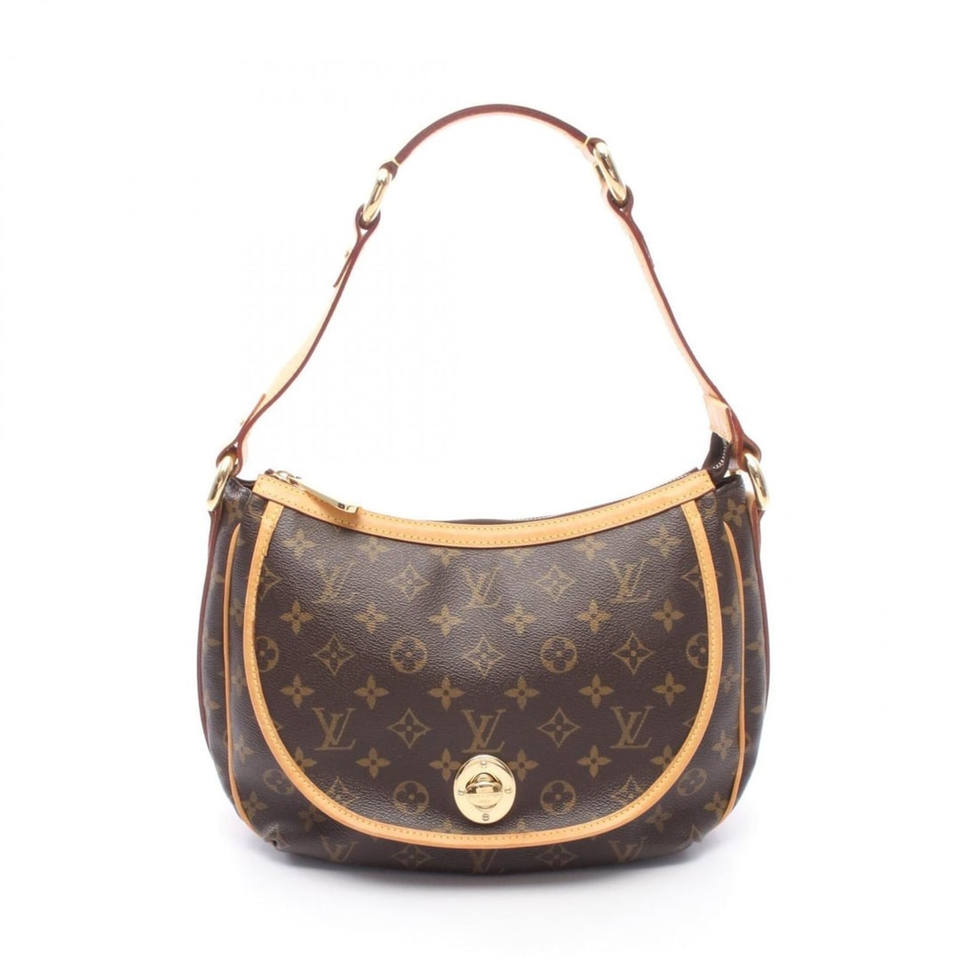 Louis Vuitton Tulum PM Shoulder Bag/Handbag, Coated Canvas and Leather, Monogram Pattern, Women's,: --- Catalog ---Category: SizeSize (HxWxD): 20cm x 29cm x 8cm / 7.87'' x 11.41'' x 3.14''Category: DesignType: Handbag, Shoulder bagColor: BrownGender: WomenMaterial: Coated canvas , PVC , Monogram , L