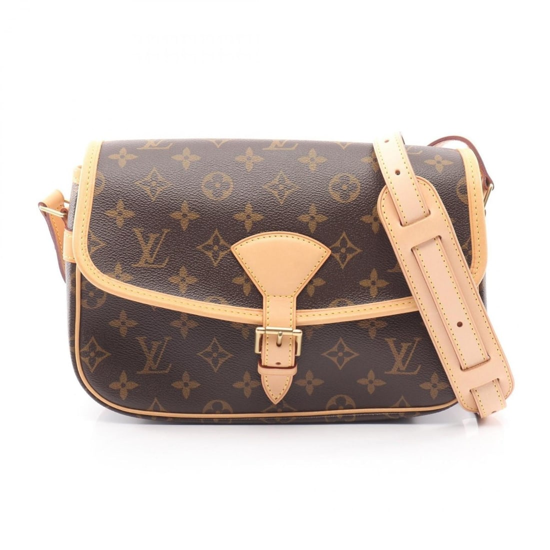 Louis Vuitton Sologne Shoulder Bag/Handbag, Coated Canvas and Leather, Monogram Pattern, Women's,: --- Catalog ---Category: SizeSize (HxWxD): 18cm x 26cm x 8cm / 7.08'' x 10.23'' x 3.14''Category: DesignType: Handbag, Shoulder bagColor: BrownGender: WomenMaterial: Coated canvas , PVC , Monogram , L