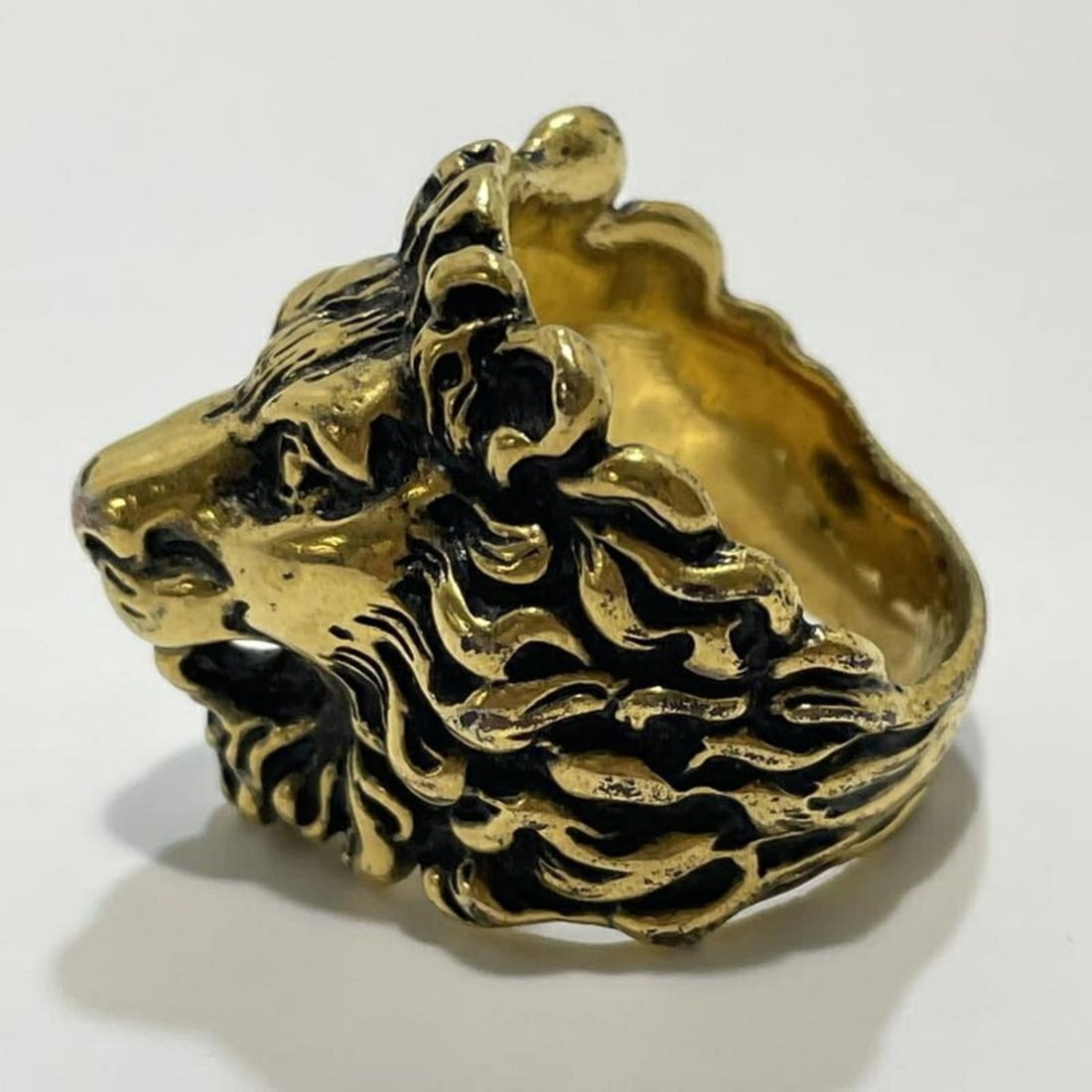 GUCCI Lion Head Ring - 5