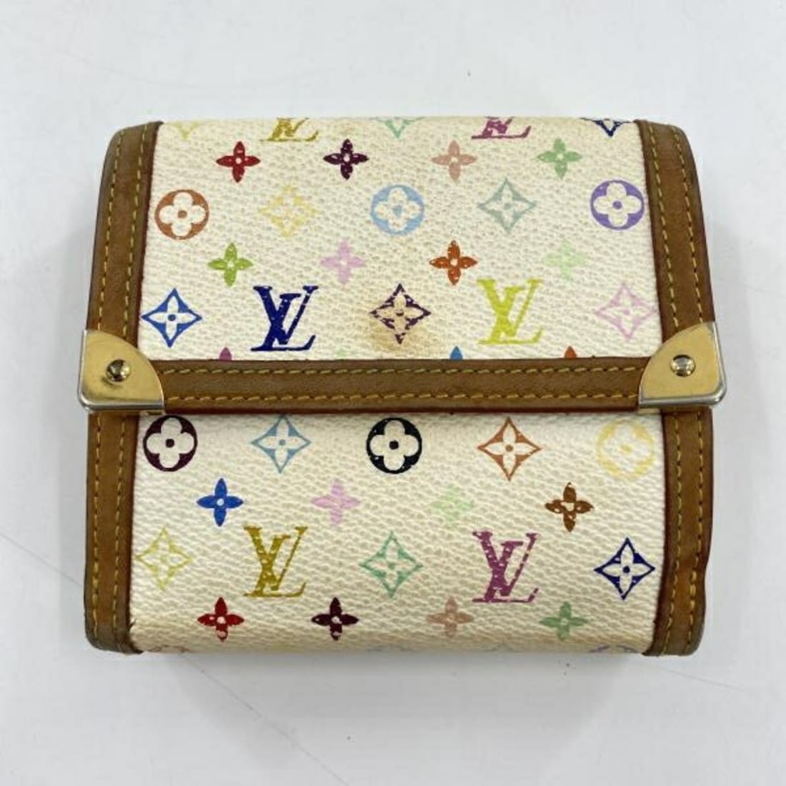 LOUIS VUITTON Porte Monnaie Billet Carte Credit M92983 Wallet Monogram Multicolor Louis Vuitton: --- Catalog ---Category: SizeSize (HxWxD): 10cm x 11cm x 3.5cm / 3.93'' x 4.33'' x 1.37''Category: DesignColor: Monogram, Multi-colorGender: Women,MenMaterial: Monogram Multicolore Category: