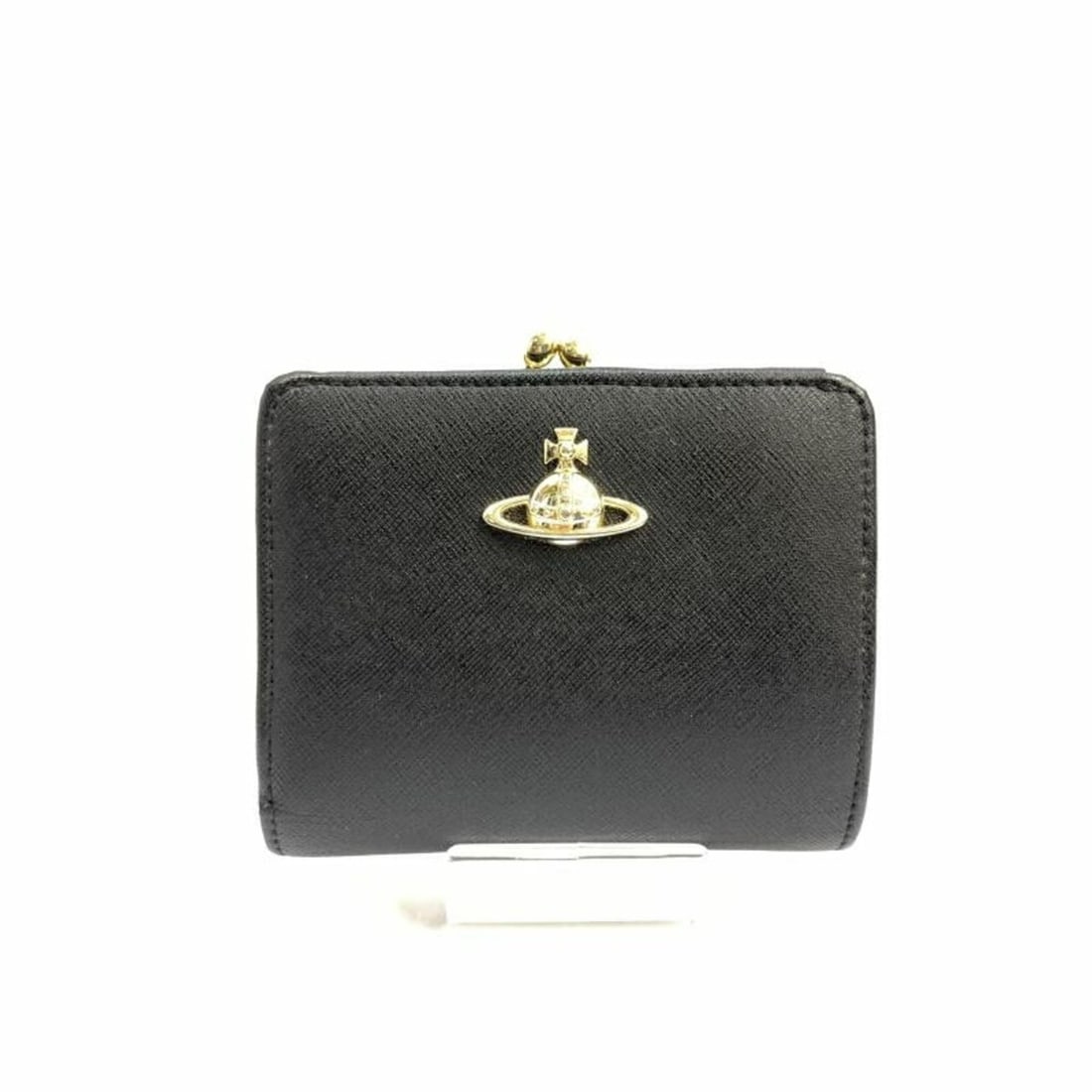 Vivienne Westwood Bi-fold Wallet, Black: --- Catalog ---Category: SizeSize (HxWxD): 9.5cm x 11cm x 2.5cm / 3.74'' x 4.33'' x 0.98''Category: DesignType: Wallet (bi-fold)Color: BlackGender: WomenCategory: GeneralBrand: Vivienne Westwood---