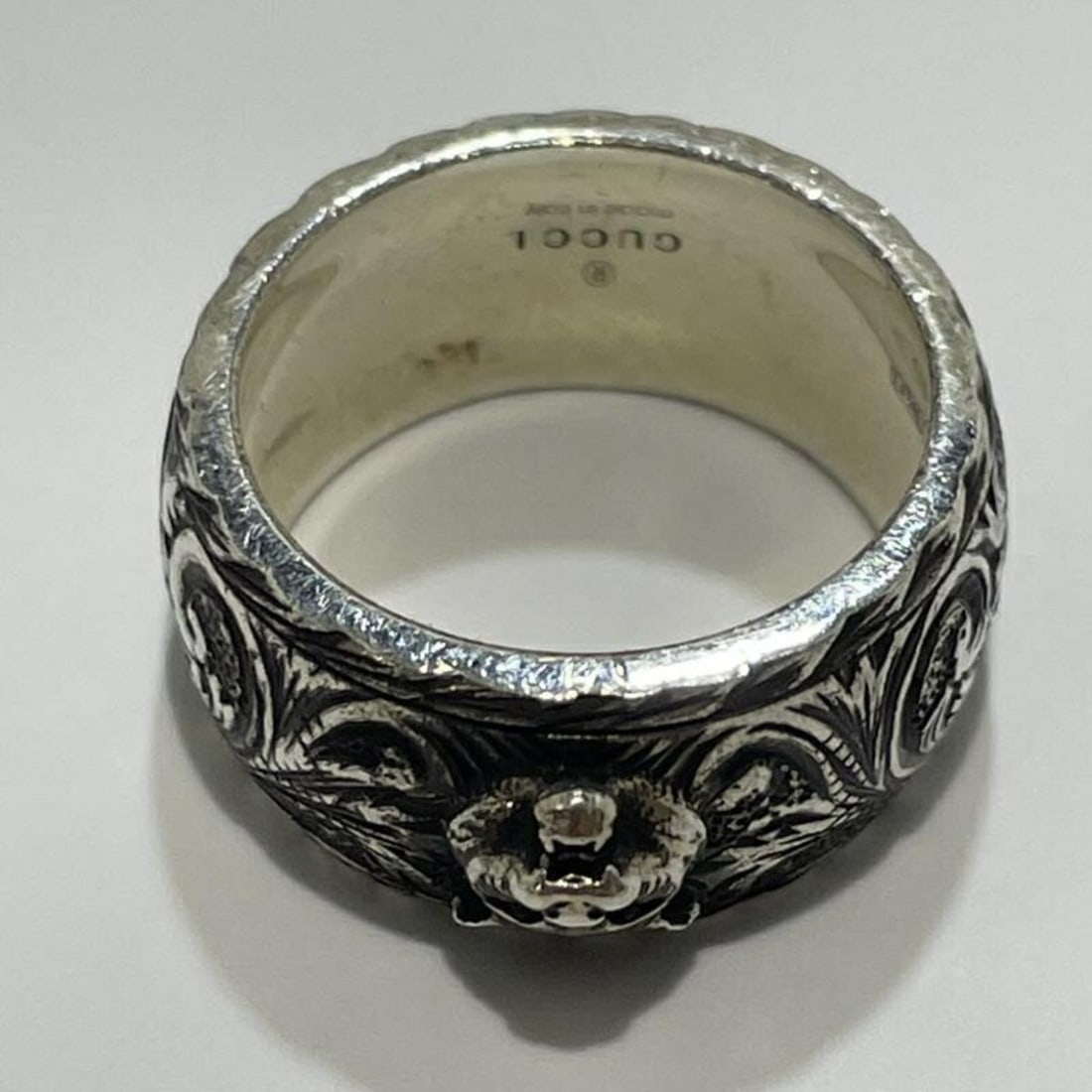GUCCI Cat Head Ring, Silver (Ag925) - 2