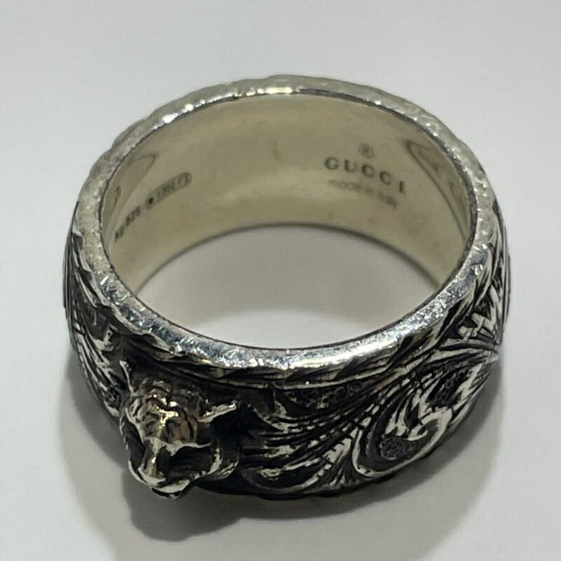 GUCCI Cat Head Ring, Silver (Ag925) - 3
