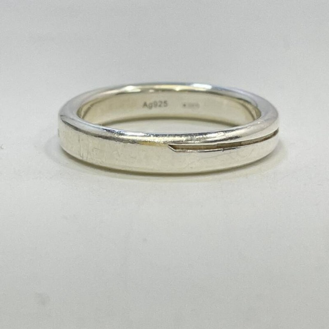 GUCCI Diagonal Interlocking G Ring, Gucci Ag925 - 3