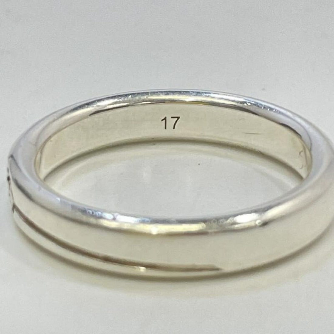 GUCCI Diagonal Interlocking G Ring, Gucci Ag925 - 6