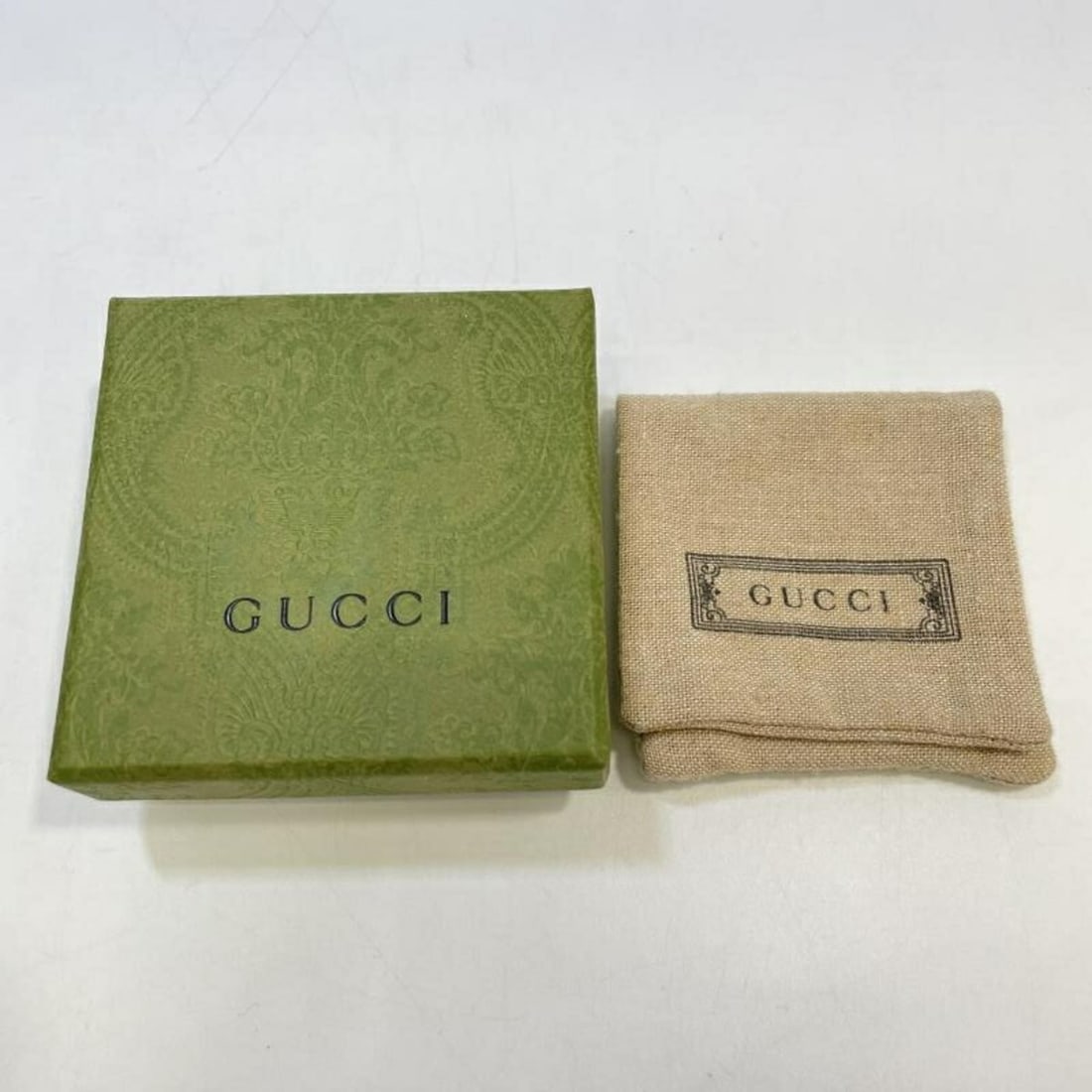 GUCCI Diagonal Interlocking G Ring, Gucci Ag925 - 7