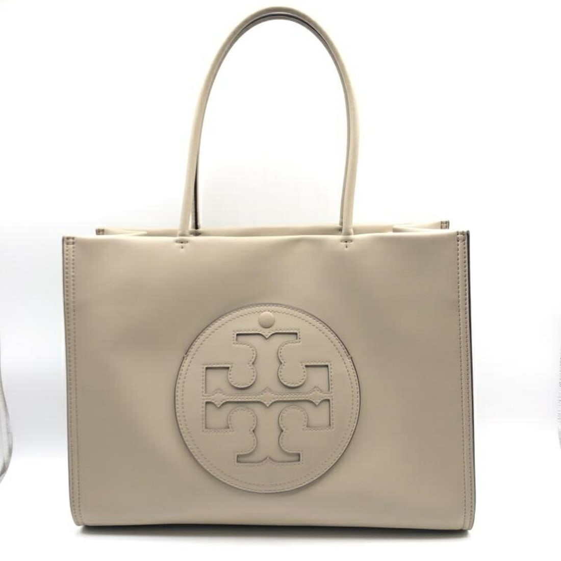 TORY BURCH ELLA BIO SAMLL TOTE Tote Bag, Beige: --- Catalog ---Category: SizeSize (HxWxD): 26cm x 34cm x 9cm / 10.23'' x 13.38'' x 3.54''Category: DesignType: Tote bagColor: BeigeGender: WomenCategory: GeneralBrand: Tory Burch--- Item List ---Secti