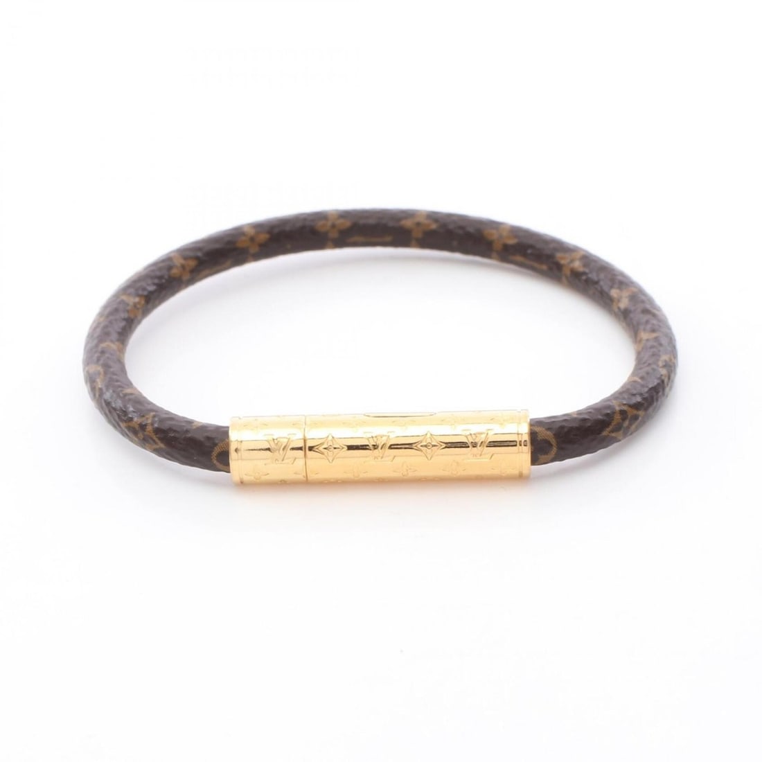 Louis Vuitton LOUIS VUITTON Bracelet LV Confidential Monogram Accessory GP (Gold Plated) Women's (1 of 13)