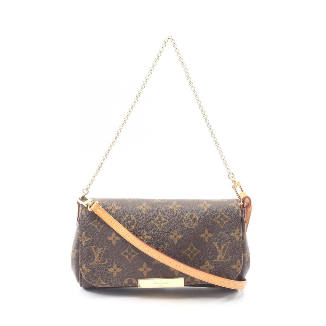 Louis Vuitton Favorite PM 2-Way Handbag, Coated Canvas and Leather, Monogram Pattern, Women's,: --- Catalog ---Category: SizeSize (HxWxD): 13cm x 21cm x 4cm / 5.11'' x 8.26'' x 1.57''Strap Length: 113cm / 44.48''Handle Length: 48cm / 18.89''Category: DesignType: HandbagColor: Brown, MonogramGend