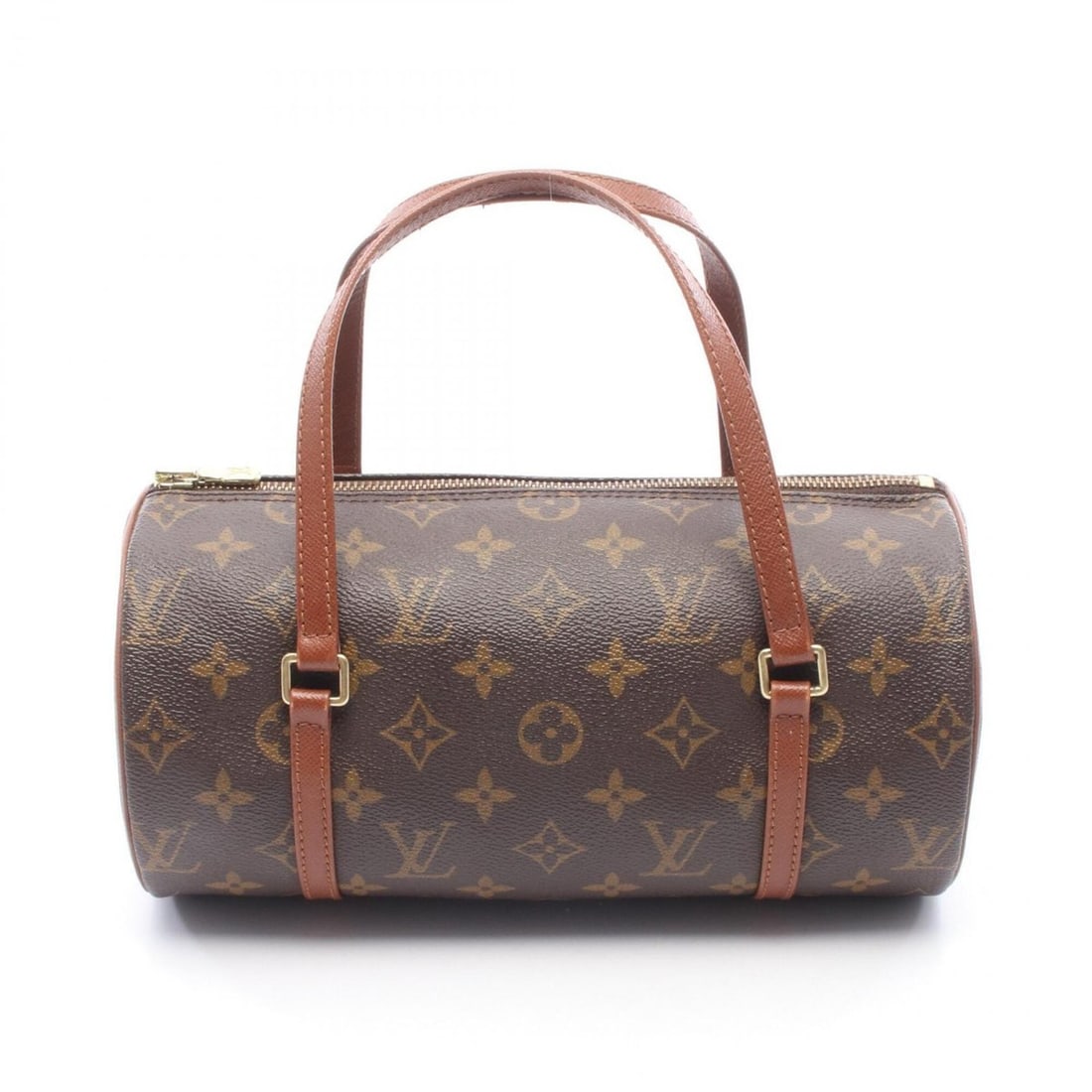 Louis Vuitton Papillon 26 (older model) handbag, coated canvas and leather, Monogram pattern,: --- Catalog ---Category: SizeSize (HxWxD): 13cm x 26cm x 13cm / 5.11'' x 10.23'' x 5.11''Handle Length: 40cm / 15.74''Category: DesignType: HandbagColor: Brown, MonogramGender: WomenMaterial: Monogram