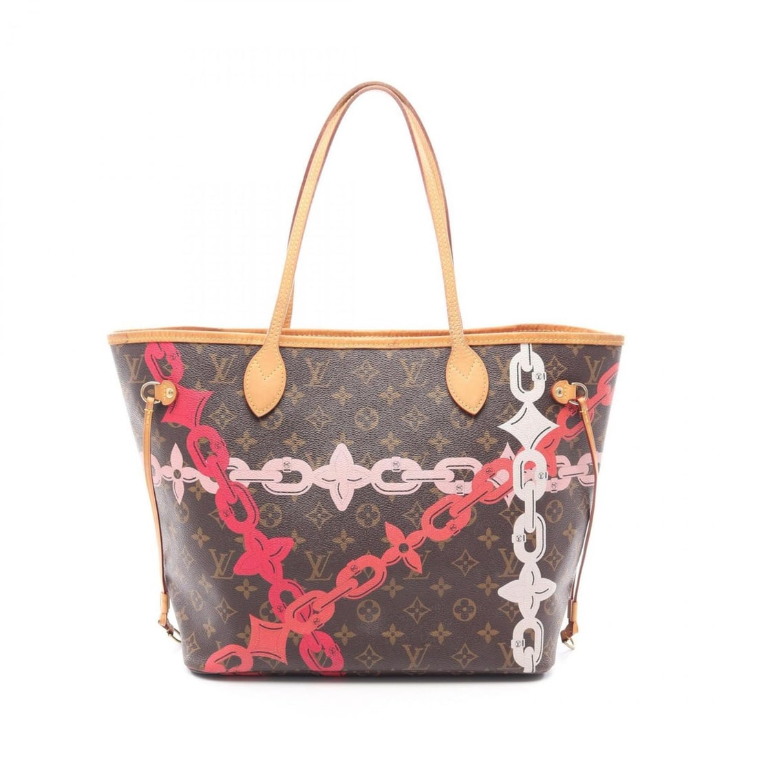Louis Vuitton Neverfull MM Monogram Bay Tote Bag Handbag, Coated Canvas Leather, Women's,: --- Catalog ---Category: SizeSize (HxWxD): 29cm x 32cm x 16cm / 11.41'' x 12.59'' x 6.29''Strap Length: 51cm / 20.07''Category: DesignType: Handbag, Tote bagColor: Brown, Monogram, Multi-colorGender: 