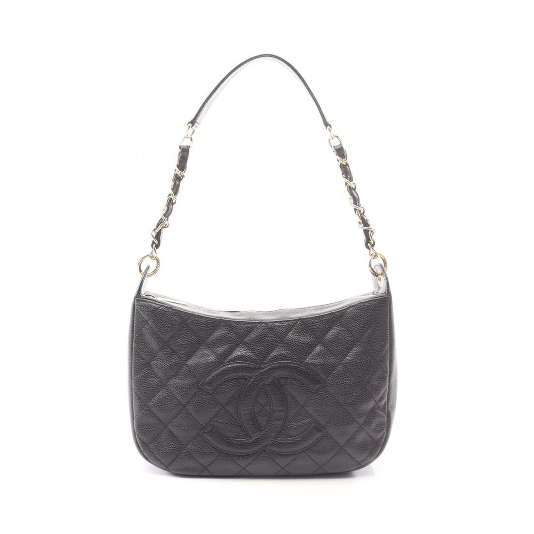 Chanel Matelassé Shoulder Bag/Handbag, Caviar Leather (Grained Calfskin), Women's, Black: --- Catalog ---Category: SizeSize (HxWxD): 17cm x 28cm x 9cm / 6.69'' x 11.02'' x 3.54''Category: DesignType: Handbag, Shoulder bagColor: BlackGender: WomenMaterial: Grained Calfskin Hardware Color: G