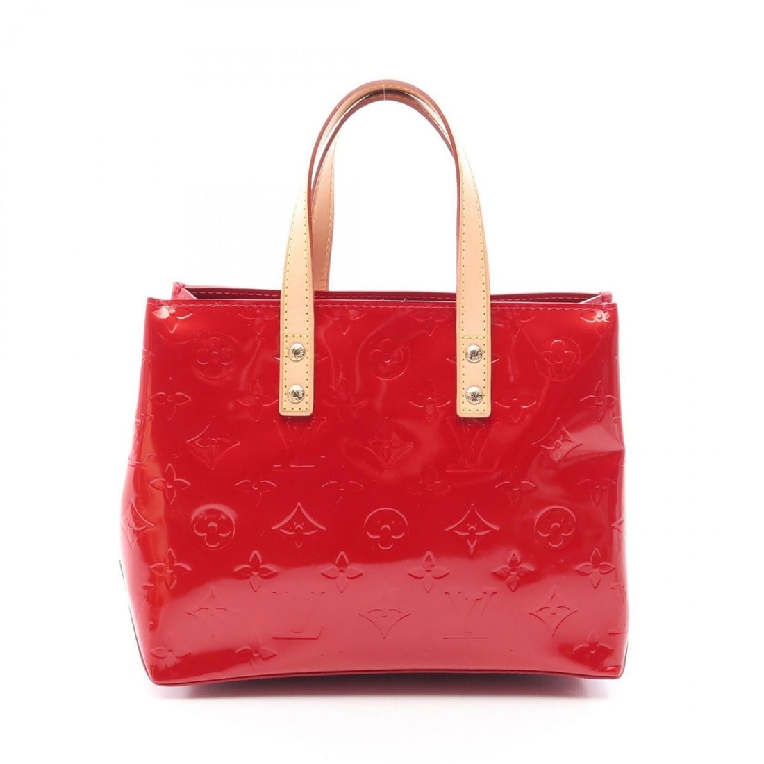 Louis Vuitton LOUIS VUITTON Lead PM Handbag, Leather, Vernis, Women's, Red, M91990: --- Catalog ---Category: SizeSize (HxWxD): 17.5cm x 22.5cm x 4cm / 6.88'' x 8.85'' x 1.57''Handle Length: 49cm / 19.29''Category: DesignType: HandbagColor: Pomme d'amour, Red colorGender: WomenMateria