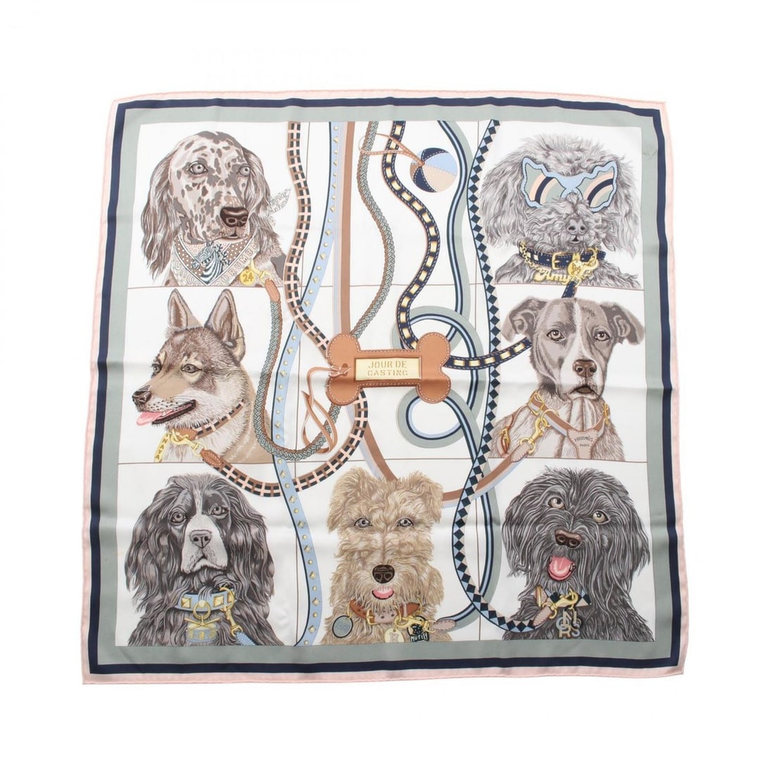 Hermes Carre 70 JOUR DE CASTING Scarf/Muffler, Silk, Women's, Beige/Multicolor: --- Catalog ---Category: SizeSize (LxW): 66cm x 66cm / 25.98'' x 25.98''Category: DesignType: ScarfColor: Beige, Multi-colorGender: WomenMaterial: Silk Category: GeneralBrand: Hermes--- Item List ---S