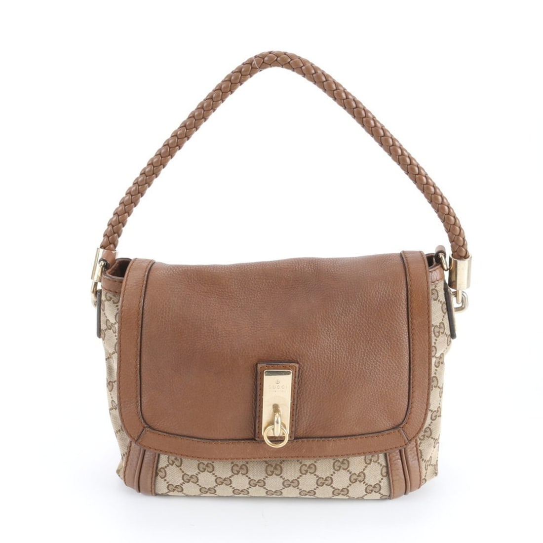 Gucci GG Canvas Bella 282301 Leather Shoulder Bag, One-Shoulder Tote Handbag - Women's: --- Catalog ---Category: SizeSize (HxWxD): 22cm x 30cm x 12cm / 8.66'' x 11.81'' x 4.72''Strap Length: 57cm / 22.44''Category: DesignType: Handbag, Shoulder bag, Tote bagColor: BrownGender: WomenMater