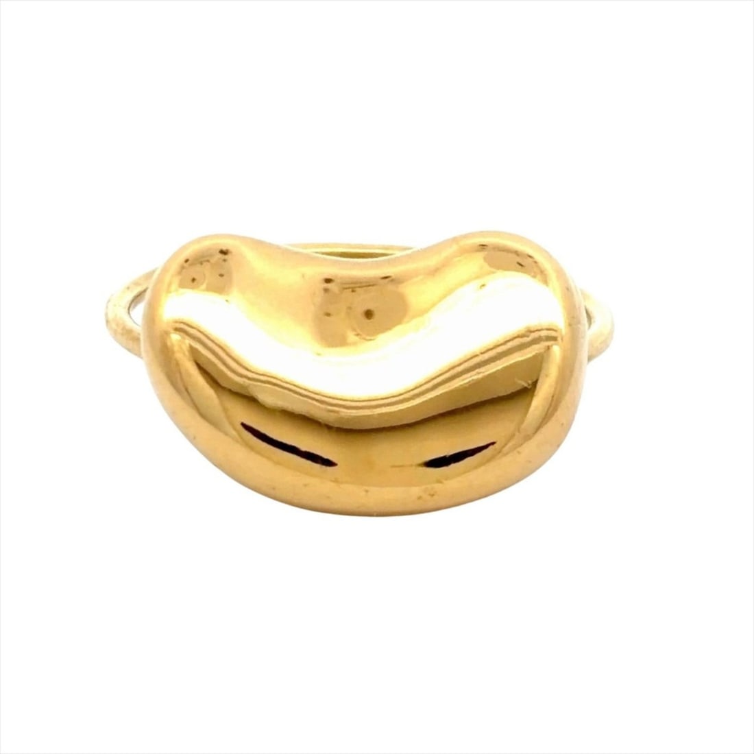 Tiffany & Co. Bean Ring, approximately 18K Yellow Gold (5.9g), for women.: --- Catalog ---Category: SizeJP Size: 10US Size: 5.5Category: DesignType: Band ringGender: WomenMaterial: Yellow gold (18K)Category: GeneralLine: BeanBrand: Tiffany--- Item List ---Section: