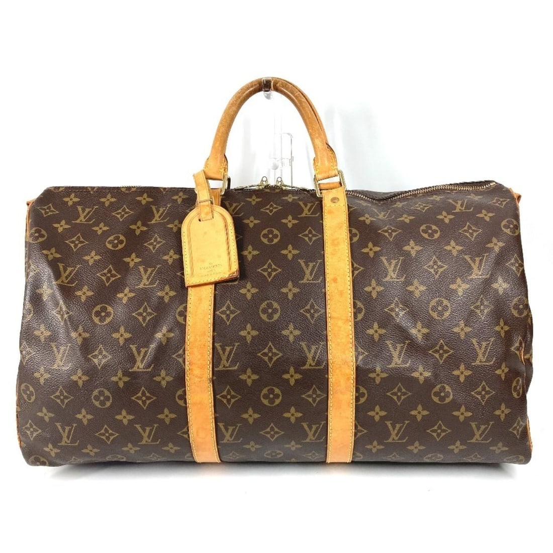 LOUIS VUITTON M41416 Monogram Keepall Bandoulière 50 Travel Bag, Handbag, Boston Canvas, Men's,: --- Catalog ---Category: SizeSize (HxWxD): 26.5cm x 50cm x 21cm / 10.43'' x 19.68'' x 8.26''Category: DesignType: Boston bag, HandbagColor: BrownGender: Men,WomenMaterial: Monogram Category: GeneralMP