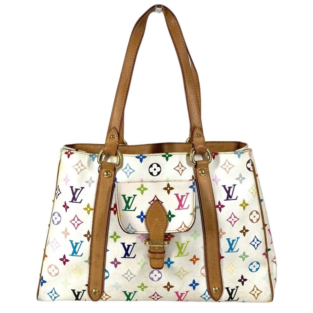 LOUIS VUITTON M40094 Monogram Multicolor Aurelia MM Tote Bag, Shoulder Canvas, Men's & Women's,: --- Catalog ---Category: SizeSize (HxWxD): 24cm x 36.5cm x 11cm / 9.44'' x 14.37'' x 4.33''Category: DesignType: Shoulder bag, Tote bagColor: Blanc, WhiteGender: Men,WomenMaterial: Monogram Multicolor