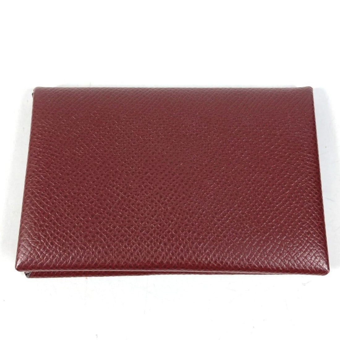 HERMES Calvi Wallet, Coin Purse, Bi-fold Card Case, Epsom Leather, Brown: --- Catalog ---Category: SizeSize (HxWxD): 7cm x 10cm / 2.75'' x 3.93''Category: DesignType: Coin purse/coin caseColor: BrownGender: Men,WomenMaterial: Epsom leather Category: GeneralBrand: HermesCoun