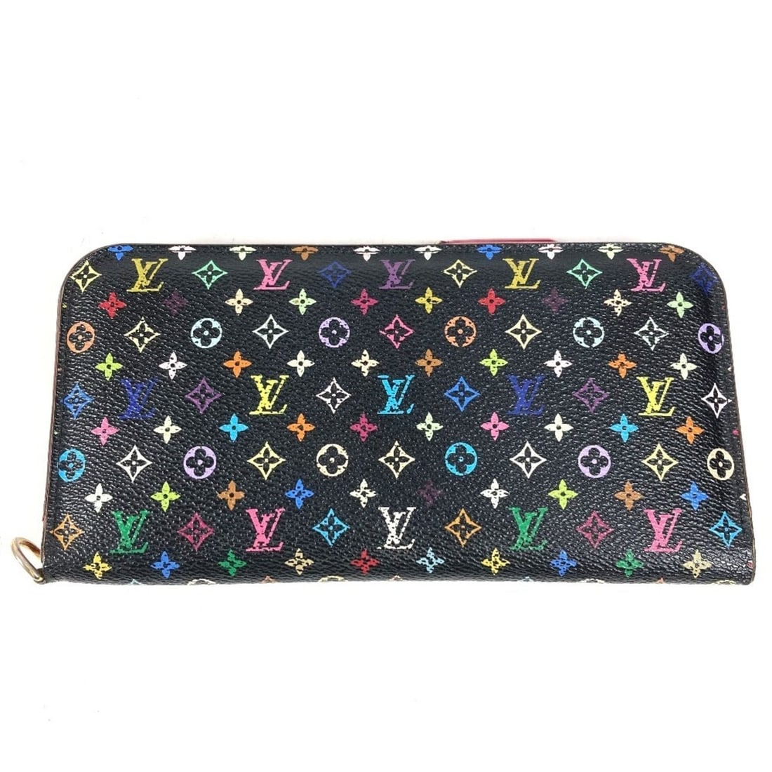 LOUIS VUITTON M93754 Monogram Multicolor Portefeuille Insolite Long Wallet, Canvas, Men's/Women's,: --- Catalog ---Category: SizeSize (HxWxD): 10.5cm x 21cm / 4.13'' x 8.26''Category: DesignType: Long wallet (bi-fold)Color: Black, PinkGender: Men,WomenMaterial: Monogram Multicolore Category: General