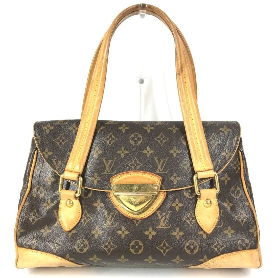 LOUIS VUITTON M40120 Monogram Beverly GM Shoulder Bag Tote Canvas Brown: --- Catalog ---Category: SizeSize (HxWxD): 25cm x 35.5cm x 18cm / 9.84'' x 13.97'' x 7.08''Category: DesignType: Shoulder bag, Tote bagColor: BrownGender: Men,WomenMaterial: Monogram Category: General