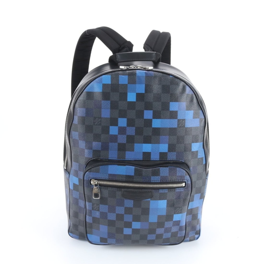 Louis Vuitton Damier Graphite Pixel Josh N40083 Backpack Handbag for Men: --- Catalog ---Category: SizeSize (HxWxD): 40cm x 30cm x 15cm / 15.74'' x 11.81'' x 5.9''Strap Length: 80cm / 31.49''Handle Length: 20cm / 7.87''Category: DesignType: Backpack, HandbagColor: Black, Bl