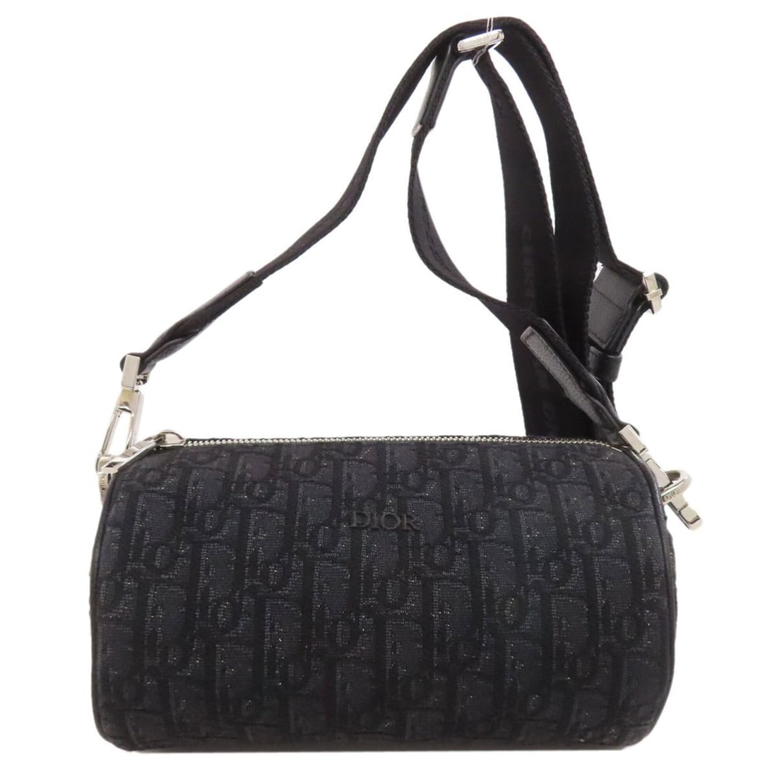 Christian Dior Oblique Shoulder Bag Canvas Women's CHRISTIAN DIOR: --- Catalog ---Category: SizeSize (HxWxD): 11.5cm x 20cm x 12cm / 4.52'' x 7.87'' x 4.72''Category: DesignType: Shoulder bagColor: BlackGender: WomenMaterial: Canvas Category: GeneralBrand: Christian 