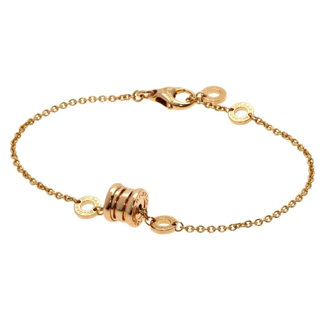 Bulgari B-zero1 Bracelet, 18K Pink Gold, Women's BVLGARI: --- Catalog ---Category: SizeLength: 17cm / 6.69''Category: DesignType: Charm braceletGender: WomenMaterial: Pink gold (18K)Category: GeneralBrand: Bvlgari--- Item List ---Section: ConditionRanking: R