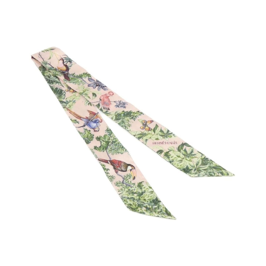 Hermes Twilly 061798S Scarf Muffler: --- Catalog ---Category: SizeSize (LxW): 5cm x 86cm / 1.96'' x 33.85''Category: DesignType: ScarfColor: PinkGender: WomenMaterial: Silk Category: GeneralMPN: 061798SBrand: Hermes--- Item List