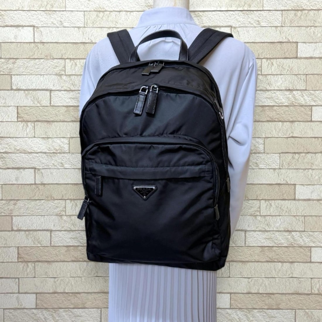 Prada Backpack/Daypack Nylon 2VZ048 Men's PRADA - 2