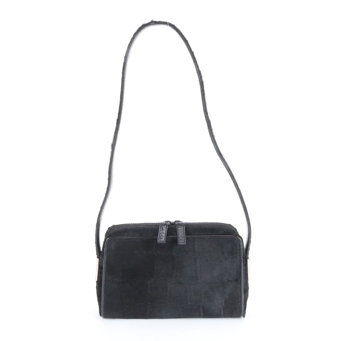 Gucci Calf Hair Leather Shoulder Bag 007 1014 0274, Black, Brand Name, Women's: --- Catalog ---Category: SizeSize (HxWxD): 15cm x 23cm x 5cm / 5.9'' x 9.05'' x 1.96''Strap Length: 79cm / 31.1''Category: DesignType: Shoulder bagColor: BlackGender: WomenSeason: VintageMaterial: Lea