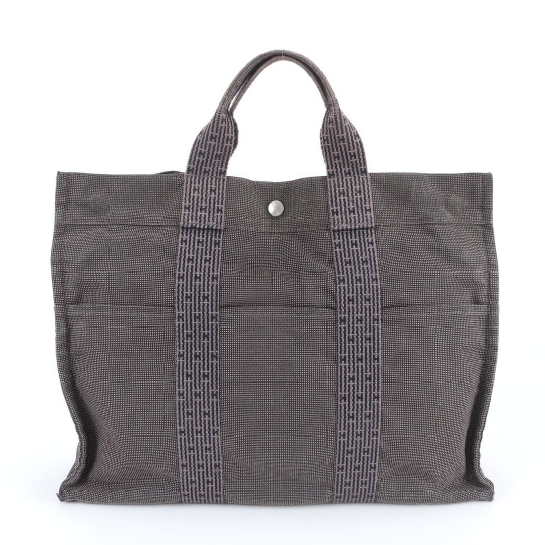 Hermes Herline MM Tote Bag, Handbag, Shoulder Gray, Men's: --- Catalog ---Category: SizeSize (HxWxD): 30cm x 42cm x 11cm / 11.81'' x 16.53'' x 4.33''Handle Length: 28cm / 11.02''Category: DesignType: Handbag, Tote bagColor: GrayGender: Men,WomenCategory: Gene