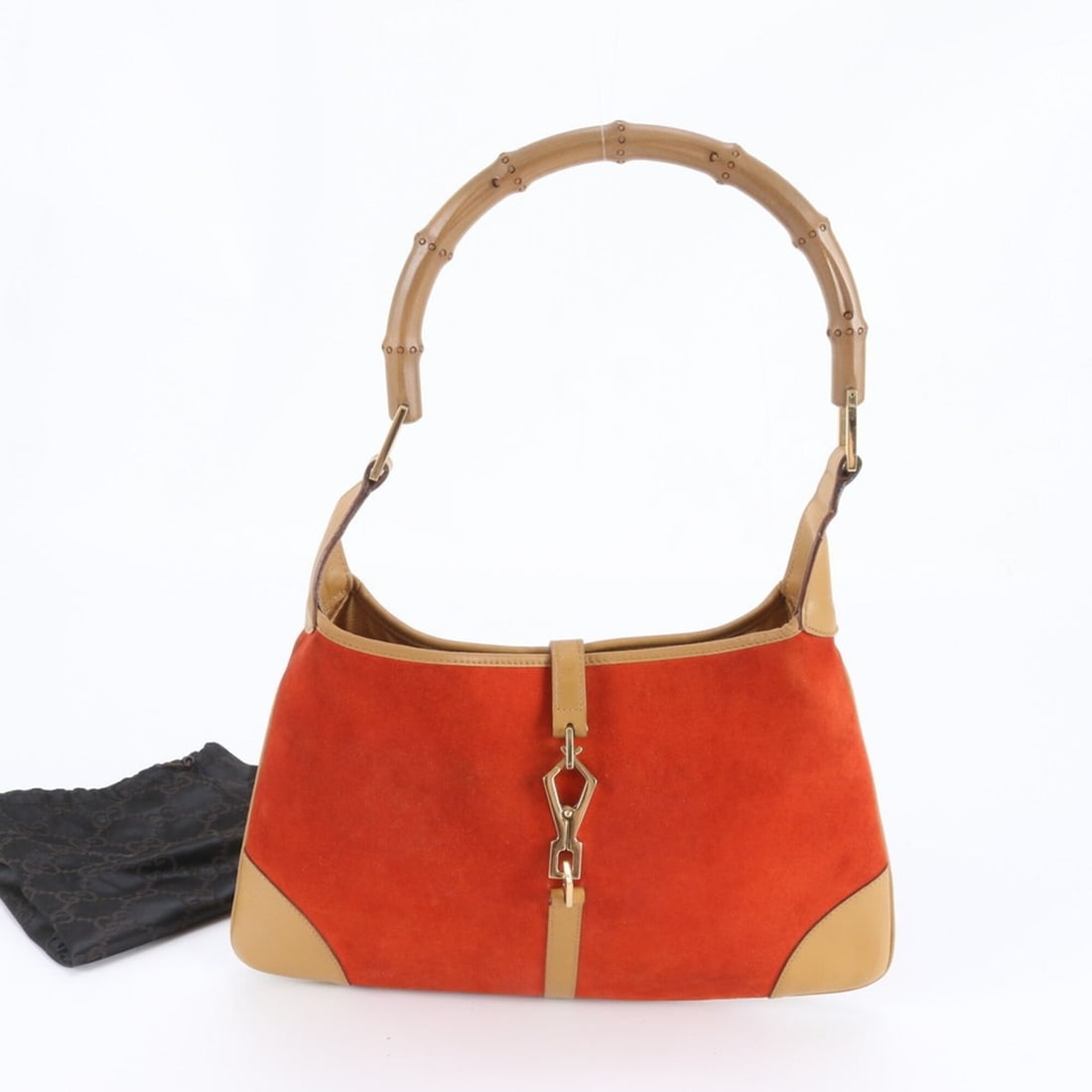 Gucci Bamboo Kandinsky 001 4060 Leather Shoulder Bag, Handbag, Women's: --- Catalog ---Category: SizeSize (HxWxD): 21cm x 32cm x 5cm / 8.26'' x 12.59'' x 1.96''Category: DesignType: Handbag, Shoulder bagColor: Beige, OrangeGender: WomenMaterial: Leather Category: GeneralM