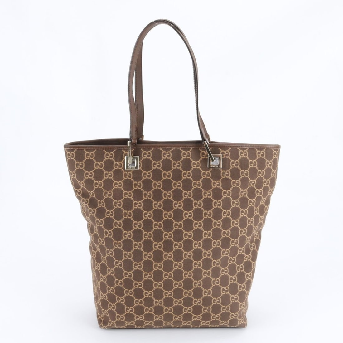 Gucci GG Canvas 002 1098 Leather Tote Bag, Handbag, Shoulder Brown, Women's: --- Catalog ---Category: SizeSize (HxWxD): 30cm x 24cm x 11cm / 11.81'' x 9.44'' x 4.33''Category: DesignType: Handbag, Tote bagColor: BrownGender: WomenMaterial: Canvas , Leather Category: GeneralMPN