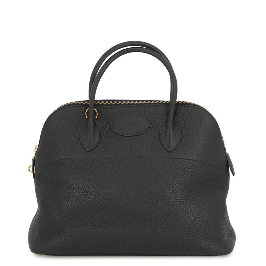Hermes Bolide 35 handbag, black, Taurillon Clemence leather, ?I stamp, 2-way shoulder bag, Bolide,: --- Catalog ---Category: SizeSize (HxWxD): 27cm x 35cm x 14cm / 10.62'' x 13.77'' x 5.51''Category: DesignType: HandbagColor: BlackGender: WomenMaterial: Taurillon clemence leather Category: GeneralBr
