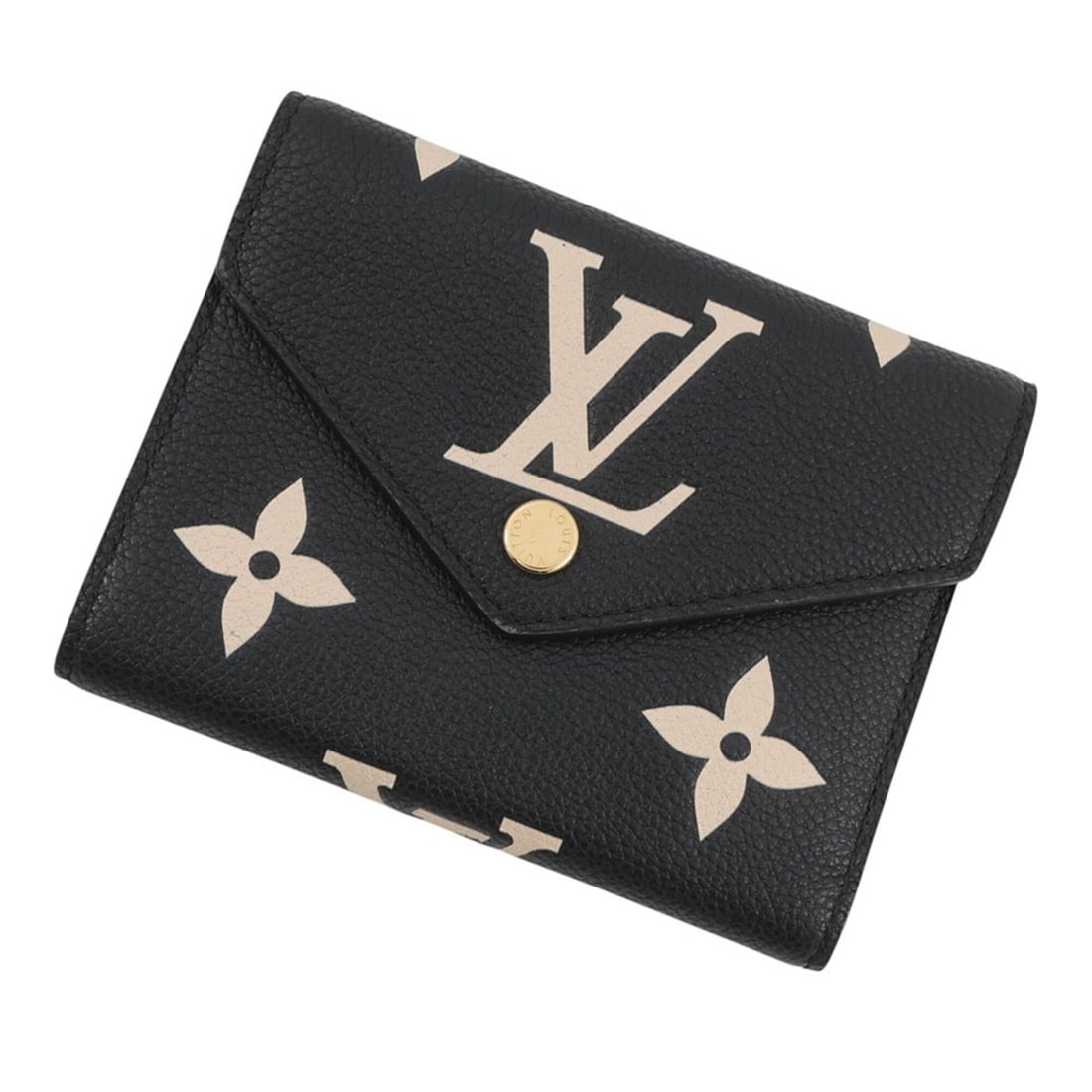 Louis Vuitton Tri-fold Wallet Monogram Empreinte Portefeuille Victorine M80968 Black Women's LOUIS: --- Catalog ---Category: SizeSize (HxWxD): 9cm x 12cm / 3.54'' x 4.72''Category: DesignType: Wallet (tri-fold)Color: Beige, Black, NoirGender: WomenMaterial: Monogram Empreinte Category: GeneralMPN: M